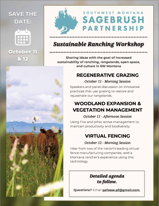 SMSP Sustainable Ranching Workshop