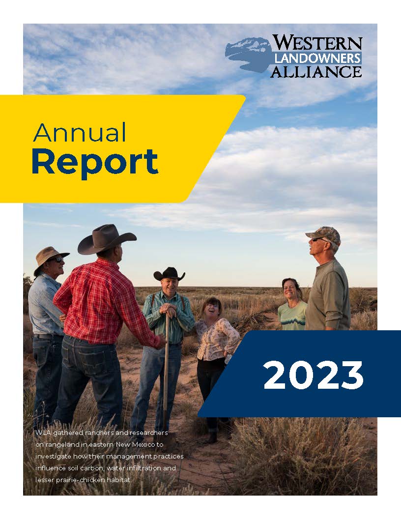 Cover from 2023 WLA Annual Report _ FINAL