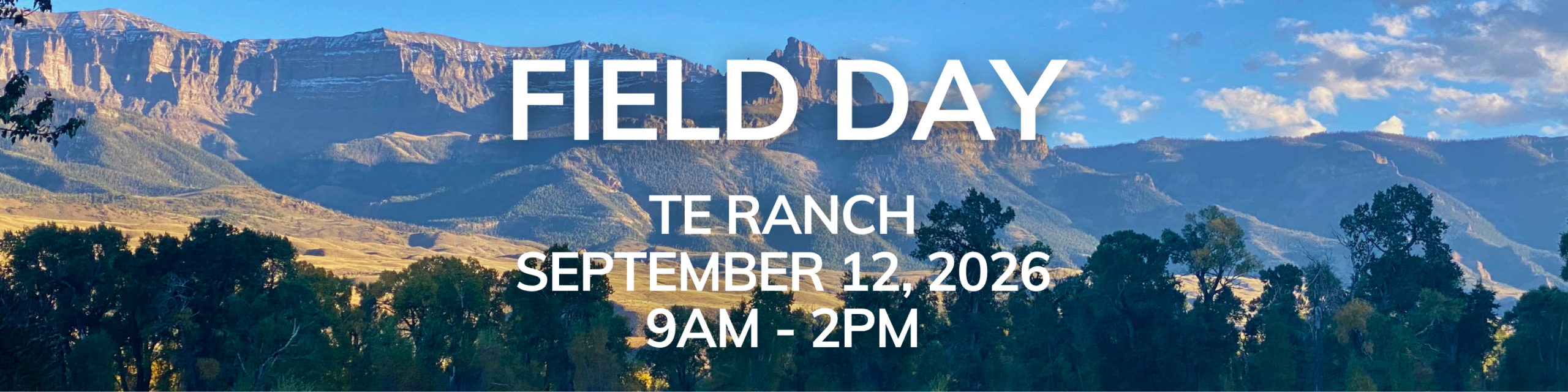 Field Day at the TE Ranch